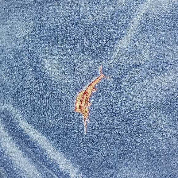 Men's Tommy Bahama Island Life Robe, Blue, XXL - Picture 5 of 7